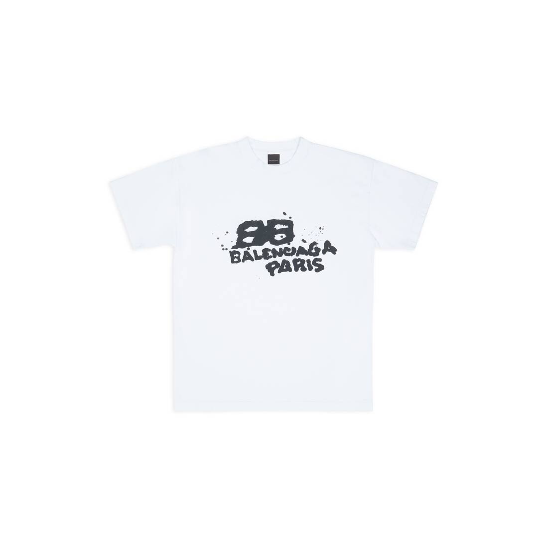 Hand Drawn Bb Icon T-shirt Medium Fit in White - 1