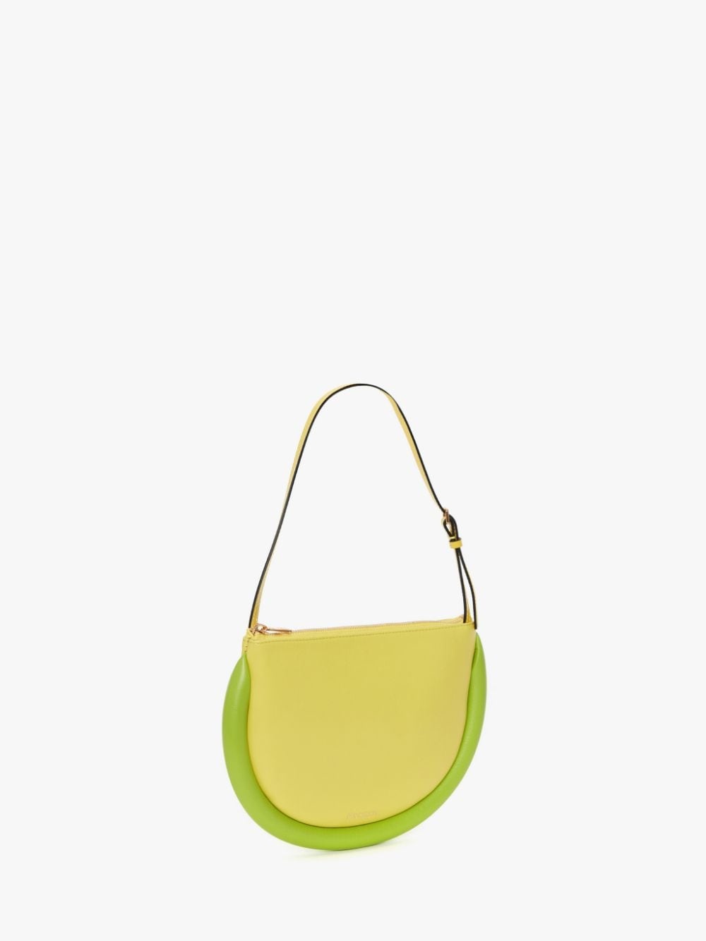 BUMPER-MOON LEATHER SHOULDER BAG - 3
