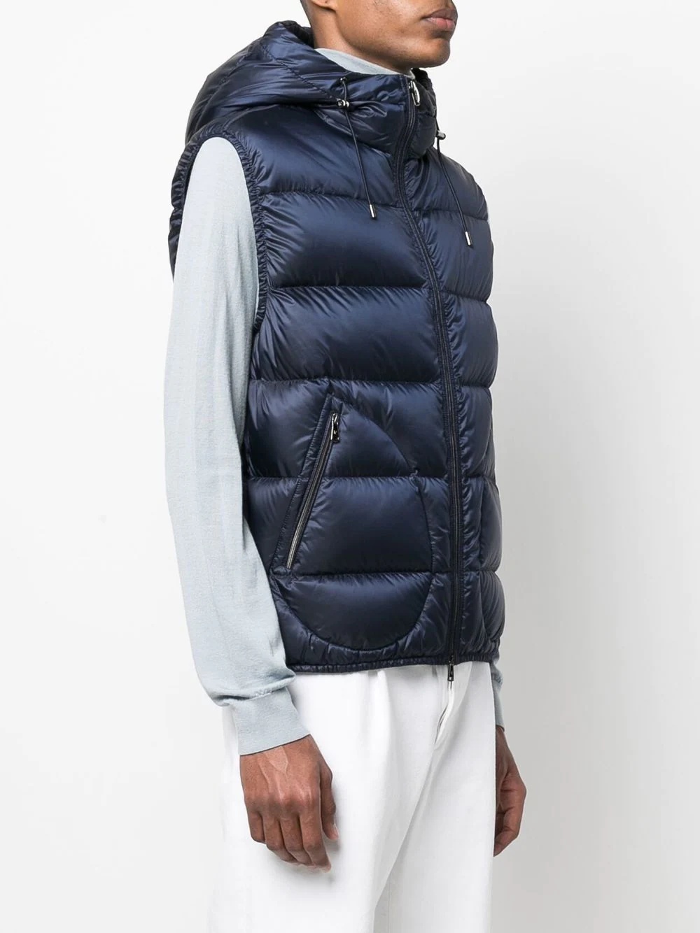 quilted puffer gilet - 3