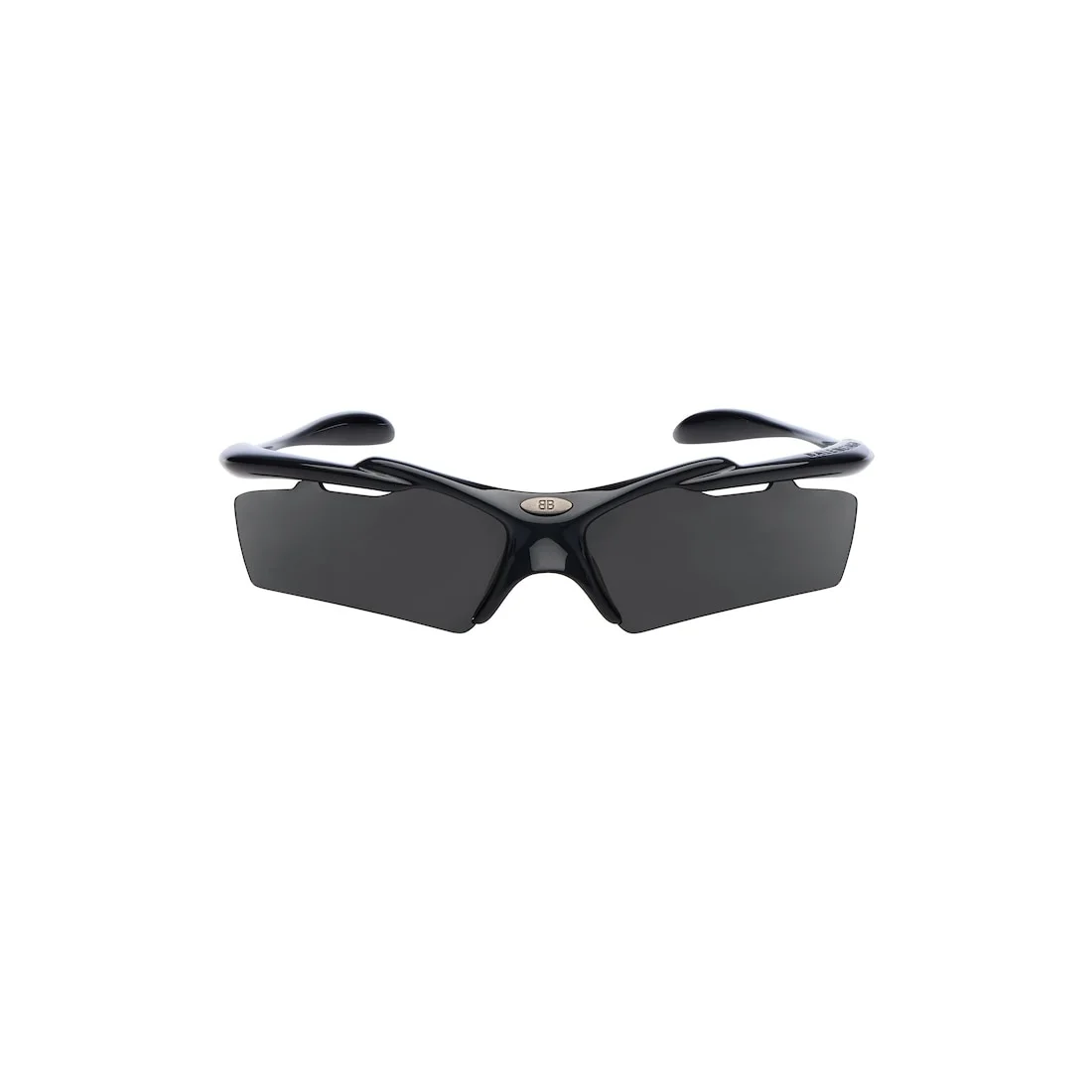 Turbo Rectangle Sunglasses in Black - 1