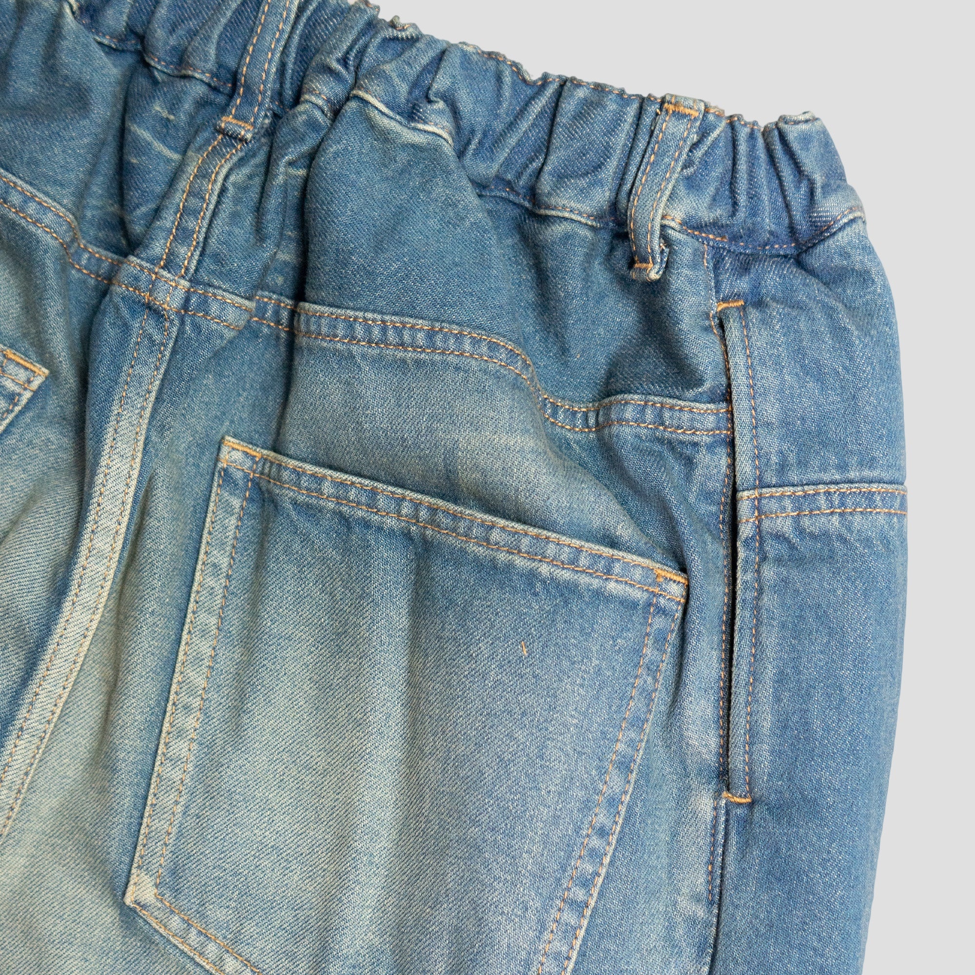 COMBINED DENIM PANTS - 6