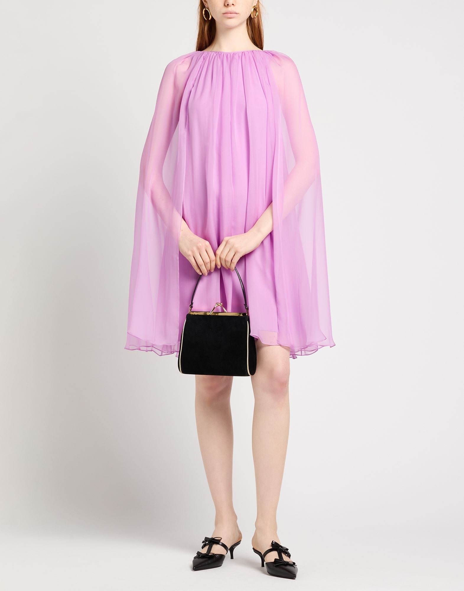 Light purple Women's Short Dress - 3