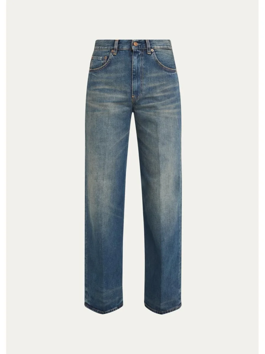 Wide-Leg Jeans - 1