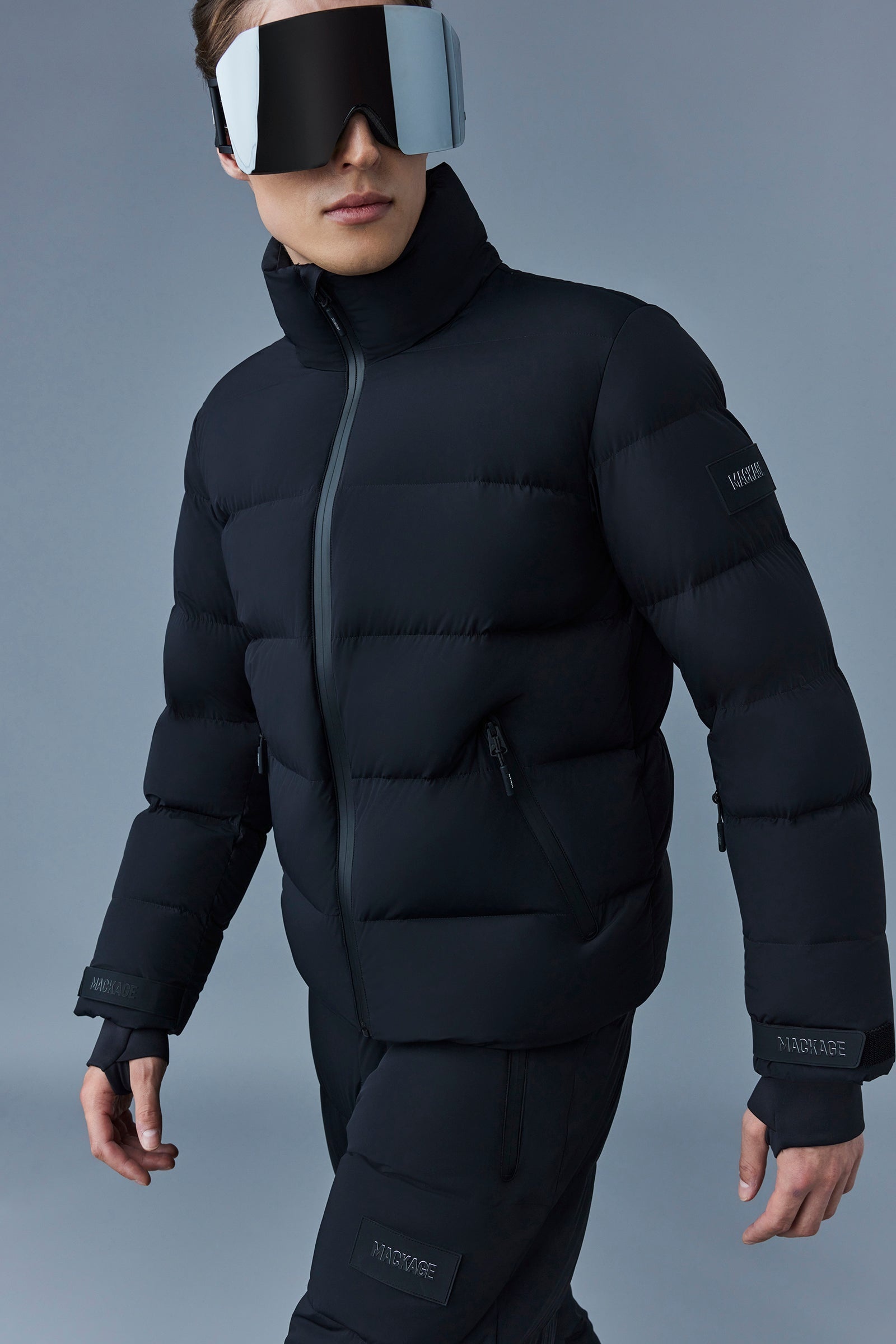 SAMUEL-SKI Medium down jacket with hood - 5