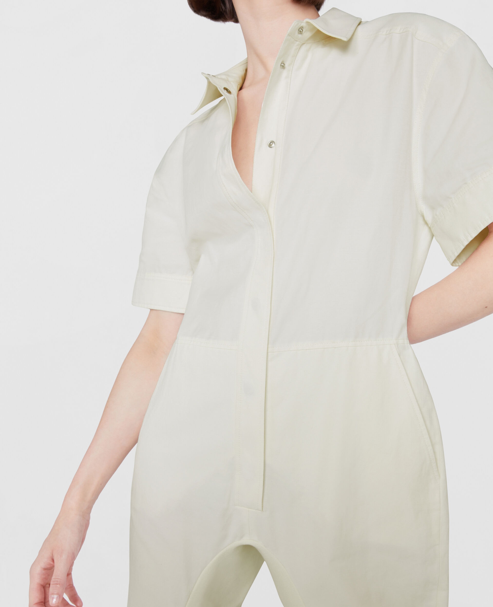 Short Sleeved Jumpsuit - 4