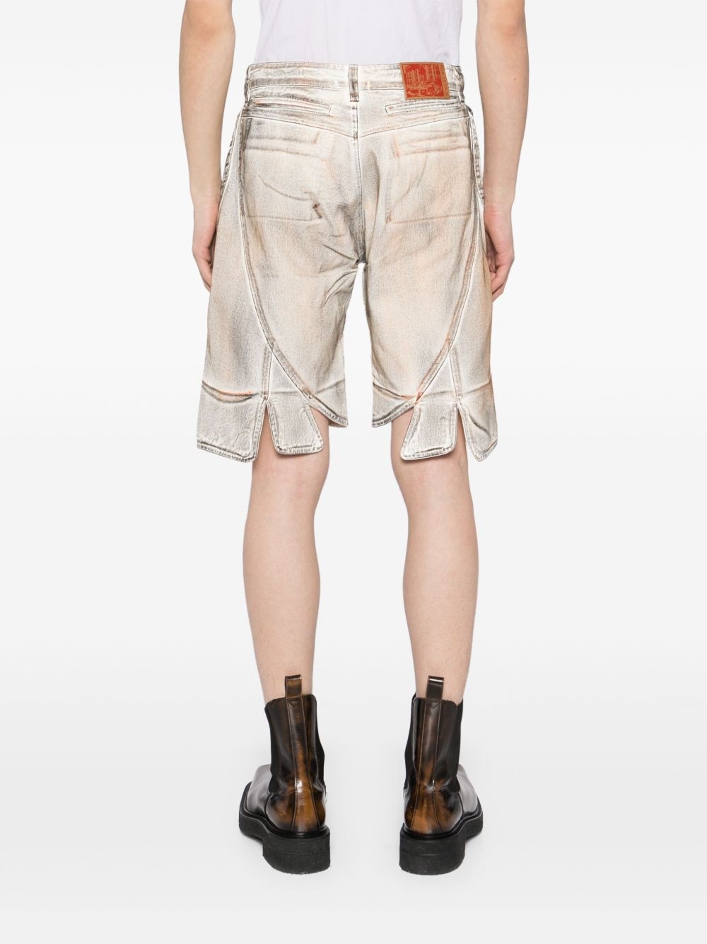 printed corset shorts - 4