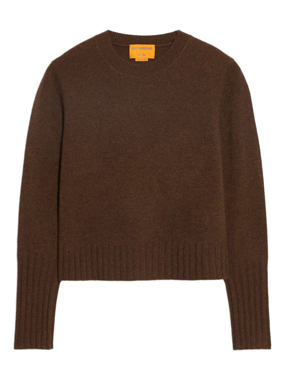 Shrunken Crew cashmere sweater - 1