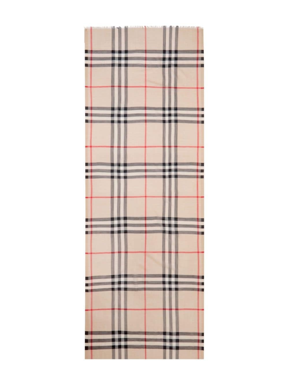 Vintage Check wool-blend scarf - 4