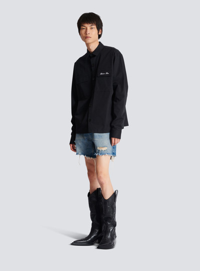 Balmain Balmain Signature overshirt outlook