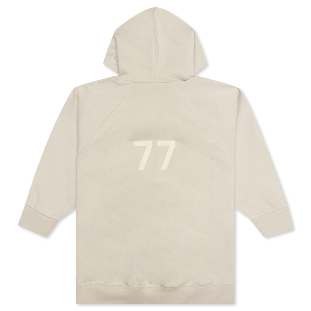 FEAR OF GOD ESSENTIALS WOMEN'S 3/4 SLEEVE HOODIE - WHEAT - 2