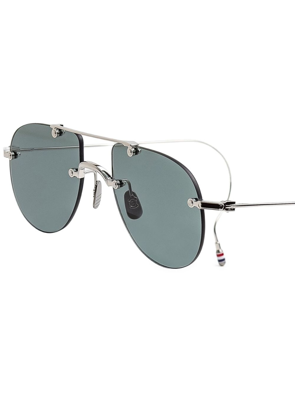 pilot-frame sunglasses - 3