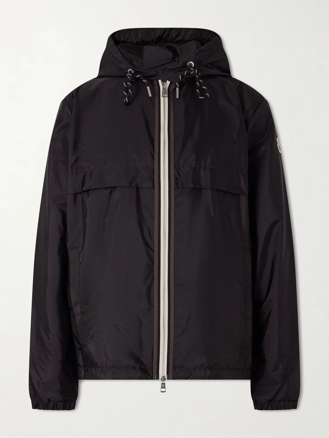 Nidge Logo-Appliquéd Shell Hooded Jacket - 1