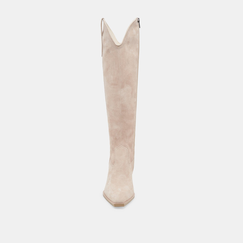 ARIANA BOOTS TAUPE SUEDE 6