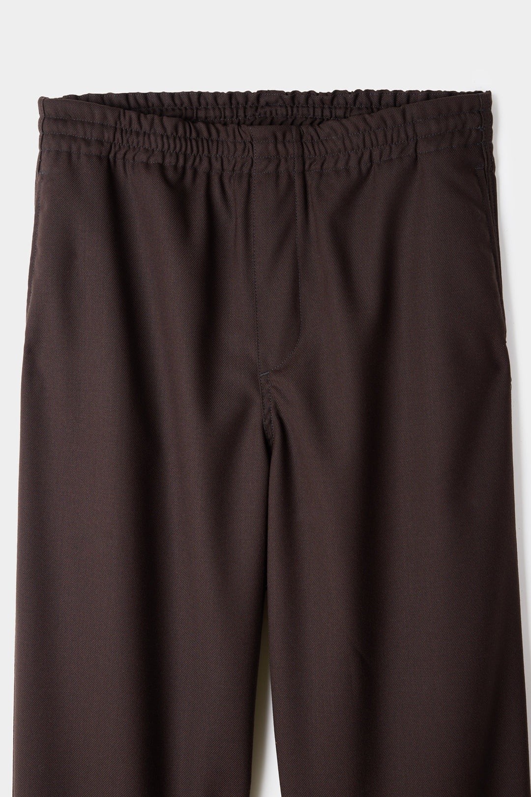 ELASTIC PANTS / brown - 5