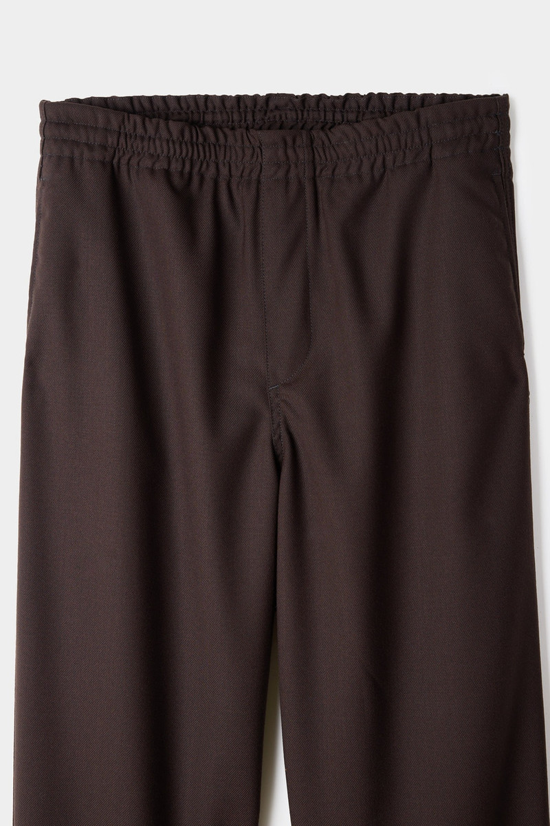 ELASTIC PANTS / brown 5