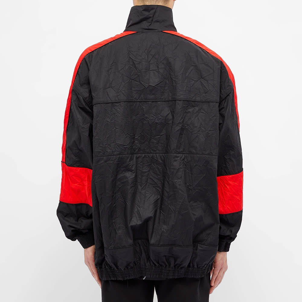 Balenciaga Crinkle Zip Up Jacket - 6