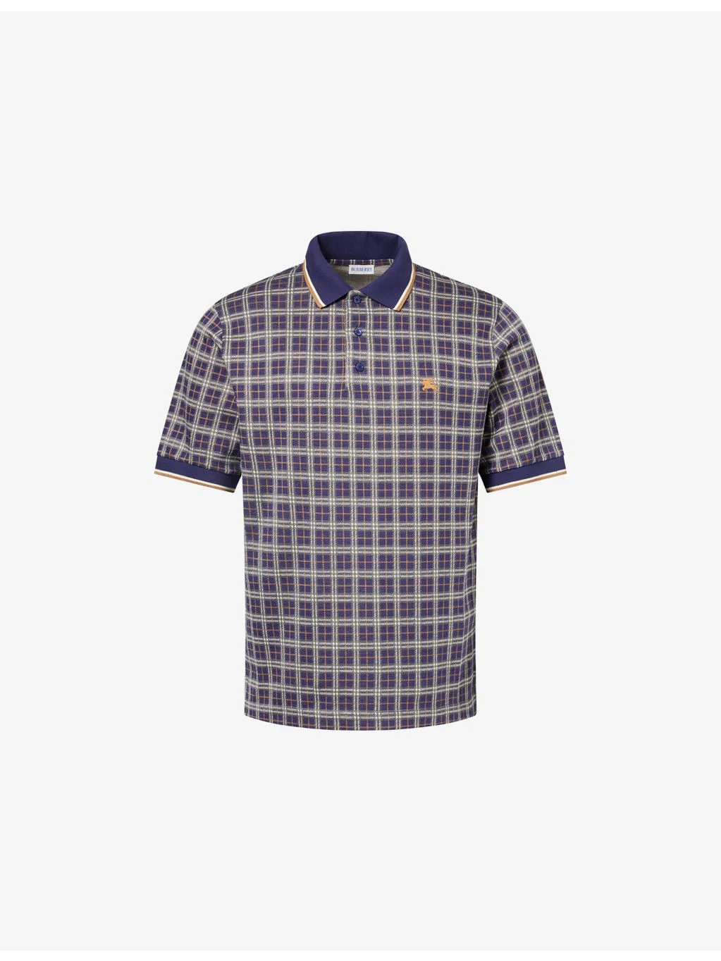 Pelham Check Knit Polo Shirt - 1