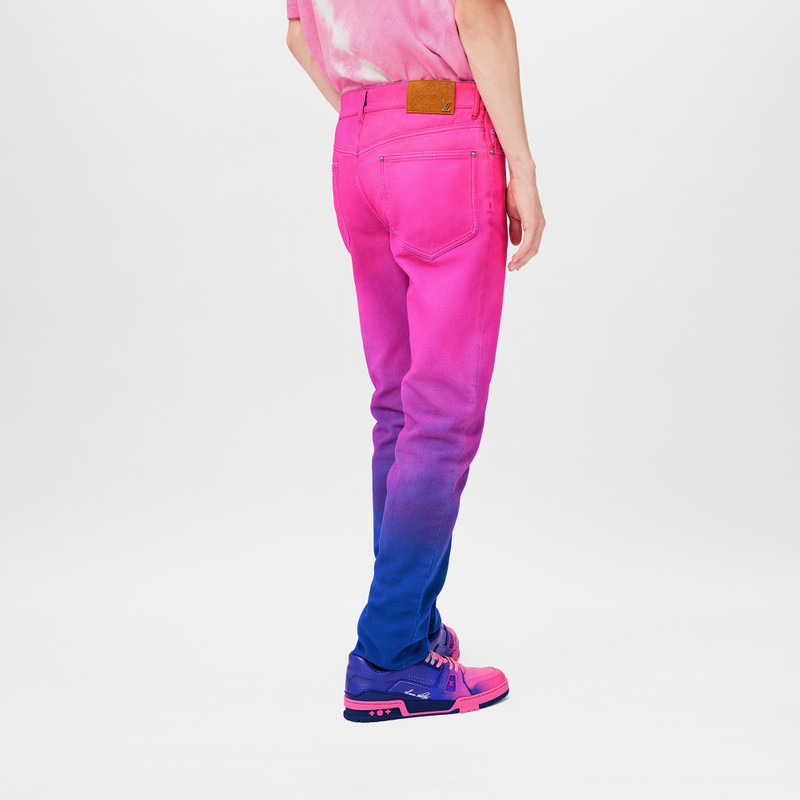 Gradient Denim Pants 5