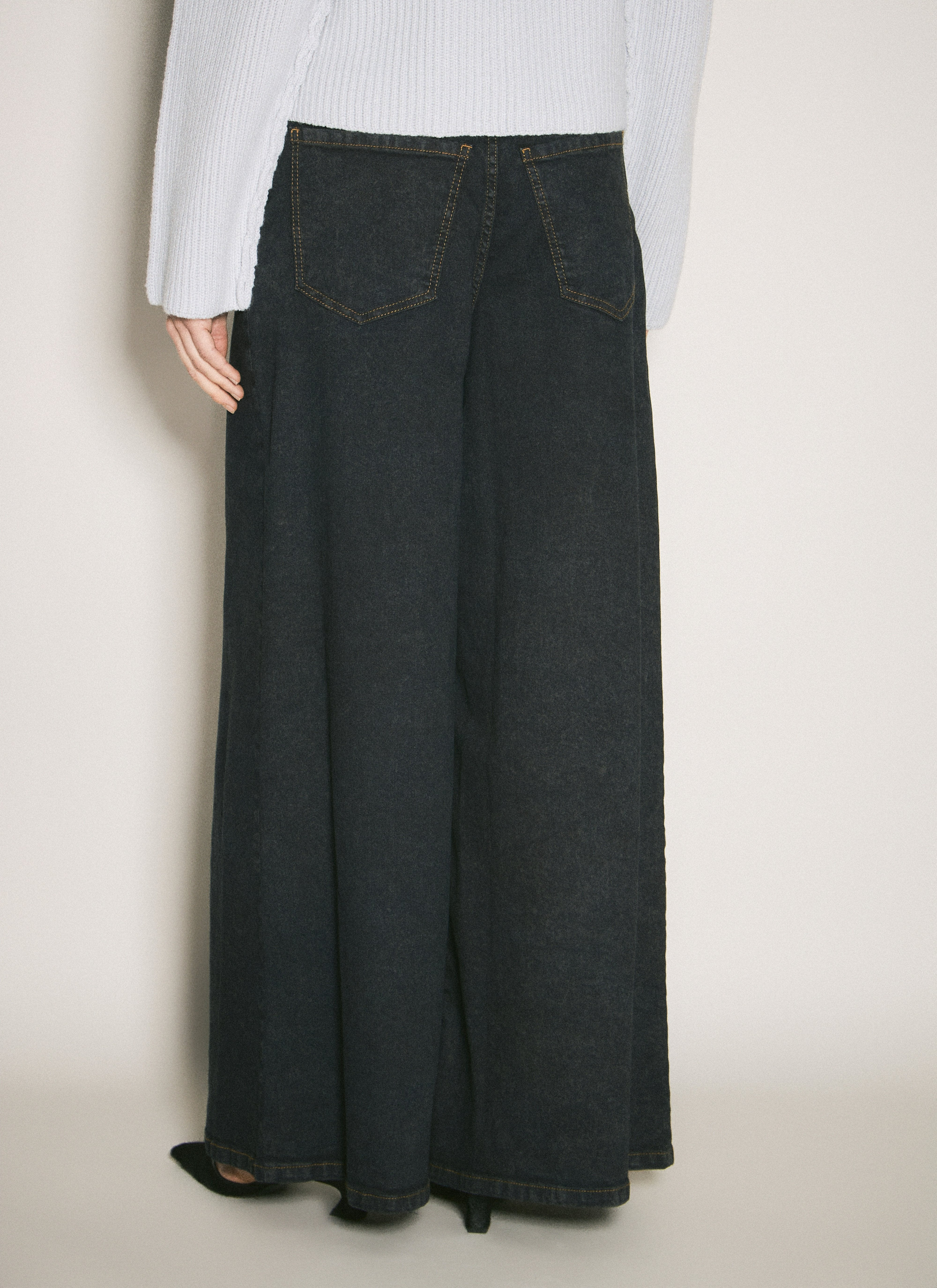 Marni Women Wide-Leg Stretch Jeans - 5