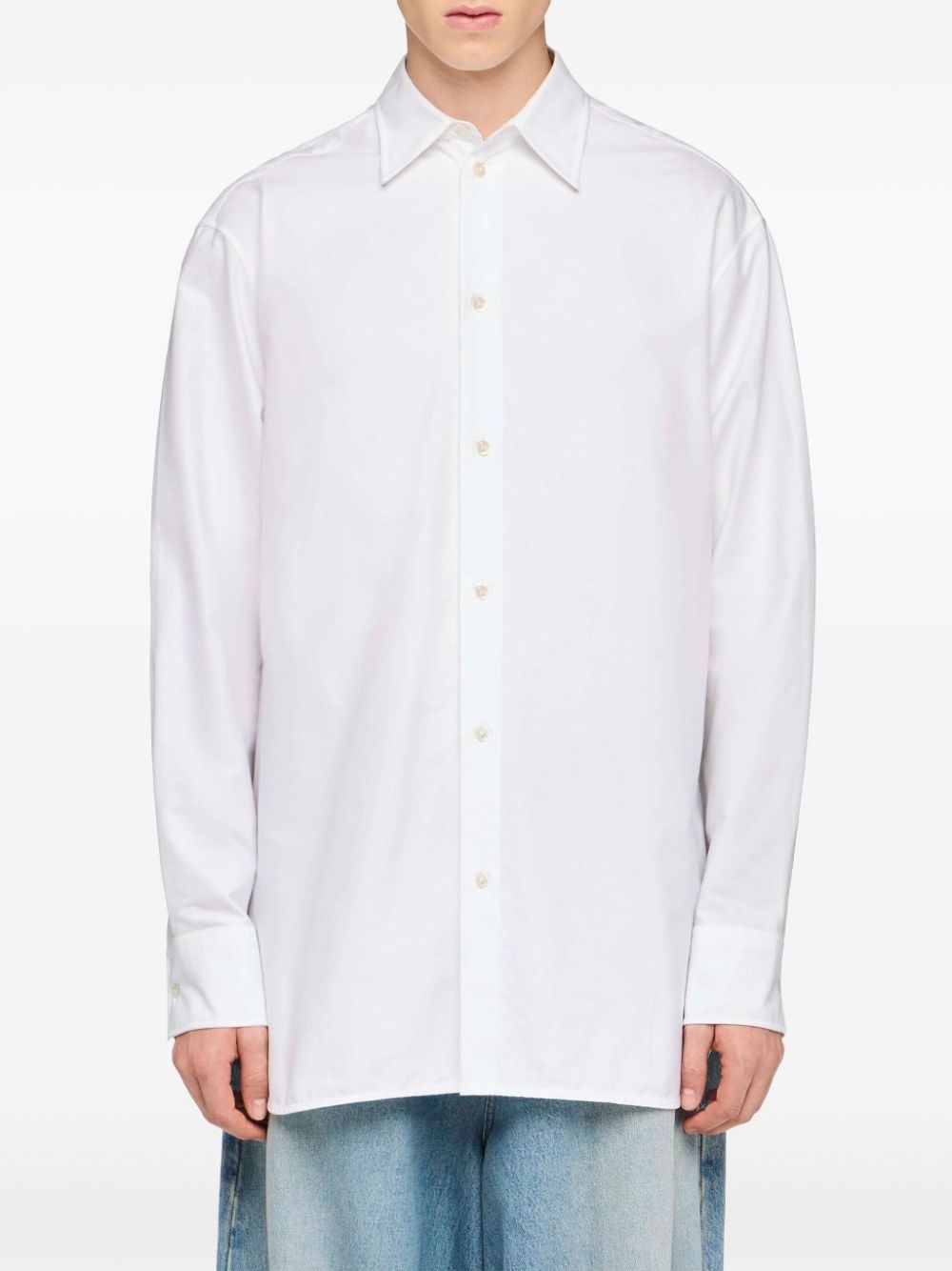 cotton Oxford shirt - 3