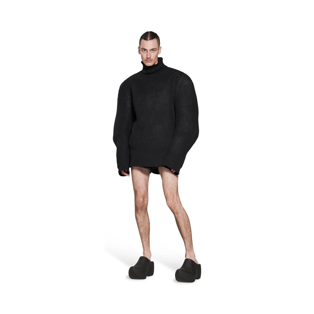 BALENCIAGA Men's Technoclog in Black | REVERSIBLE