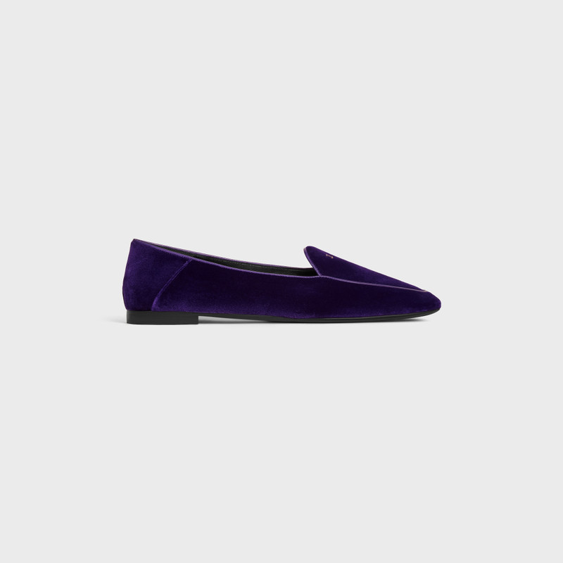 AURA - SLIP-ON LOAFER IN Velvet 1
