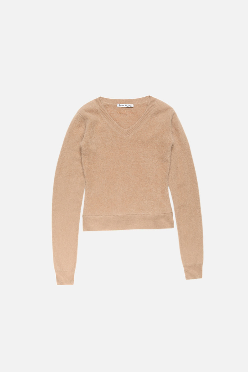 Cashmere jumper - Light brown 1