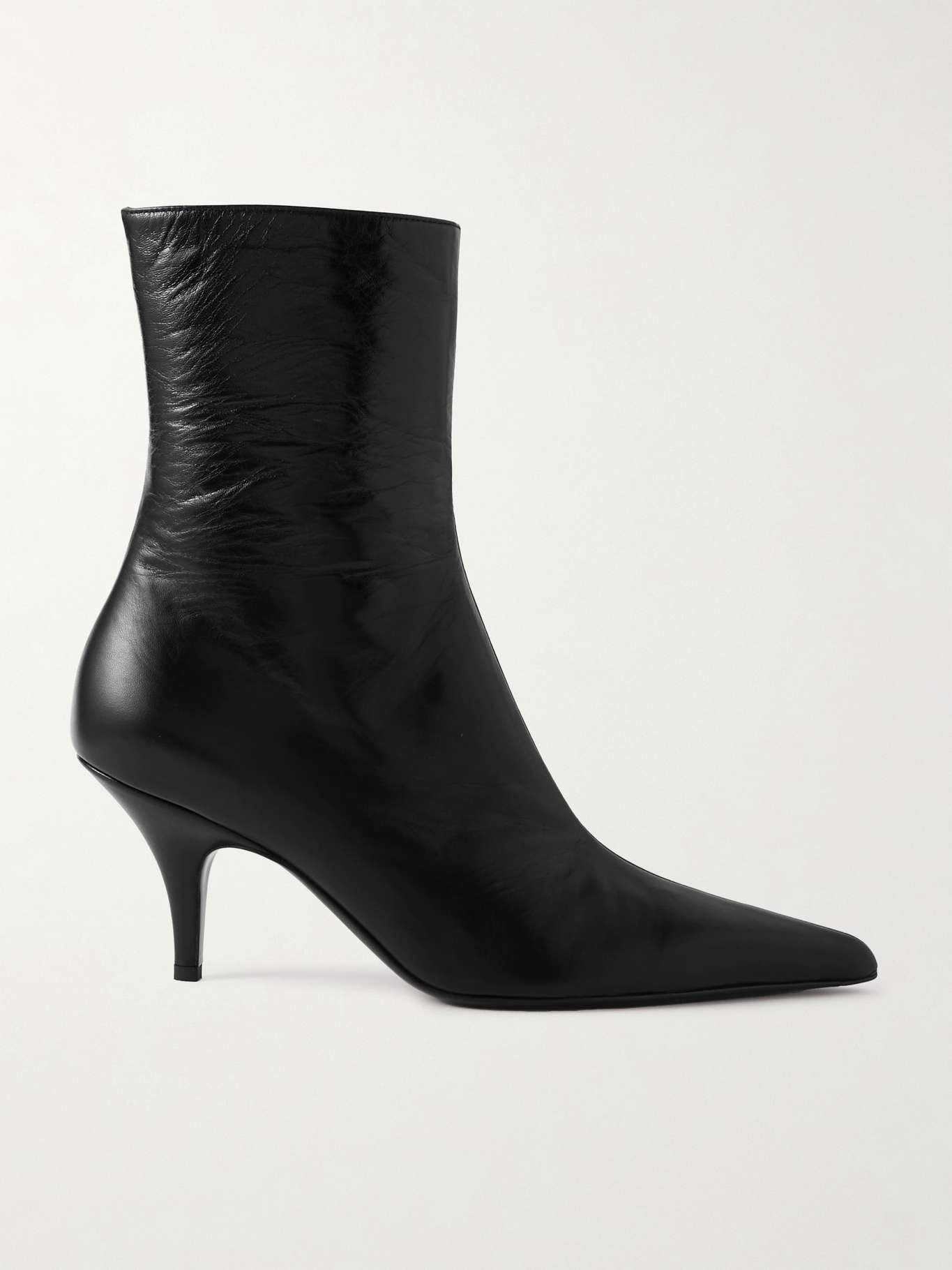 Sling leather ankle boots - 1