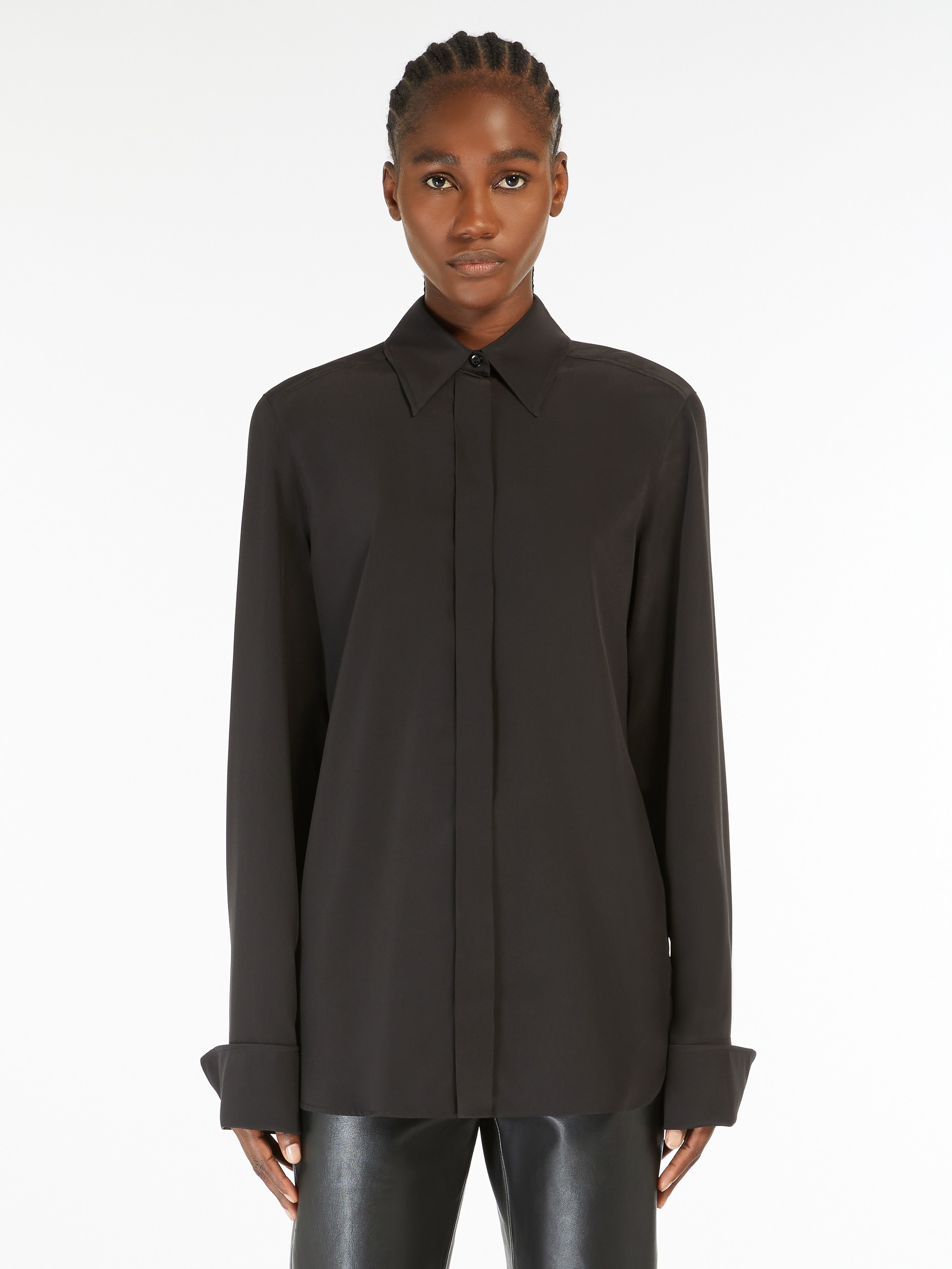 LELIA Slim-fit silk shirt - 3