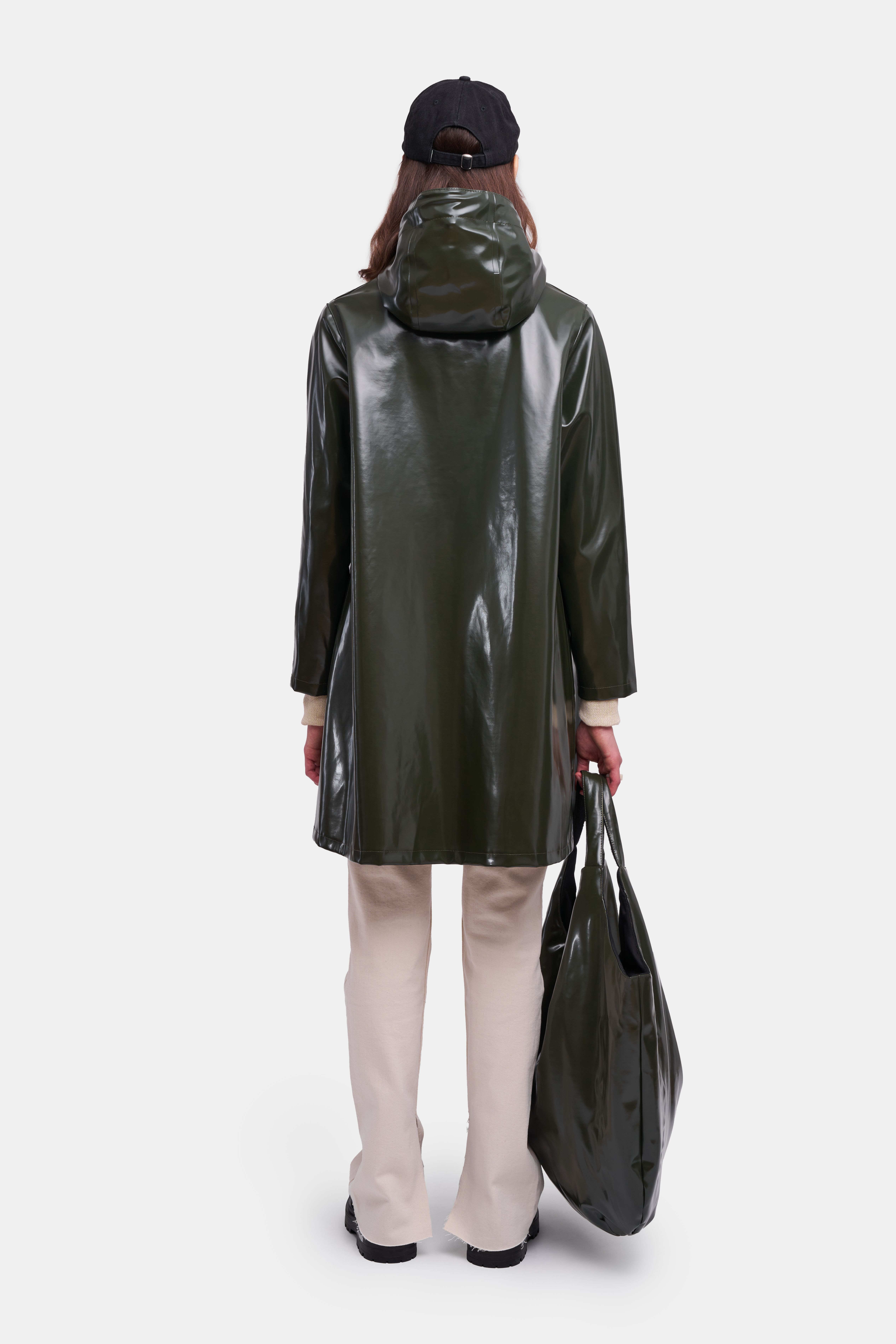 Mosebacke Opal Raincoat Green - 4