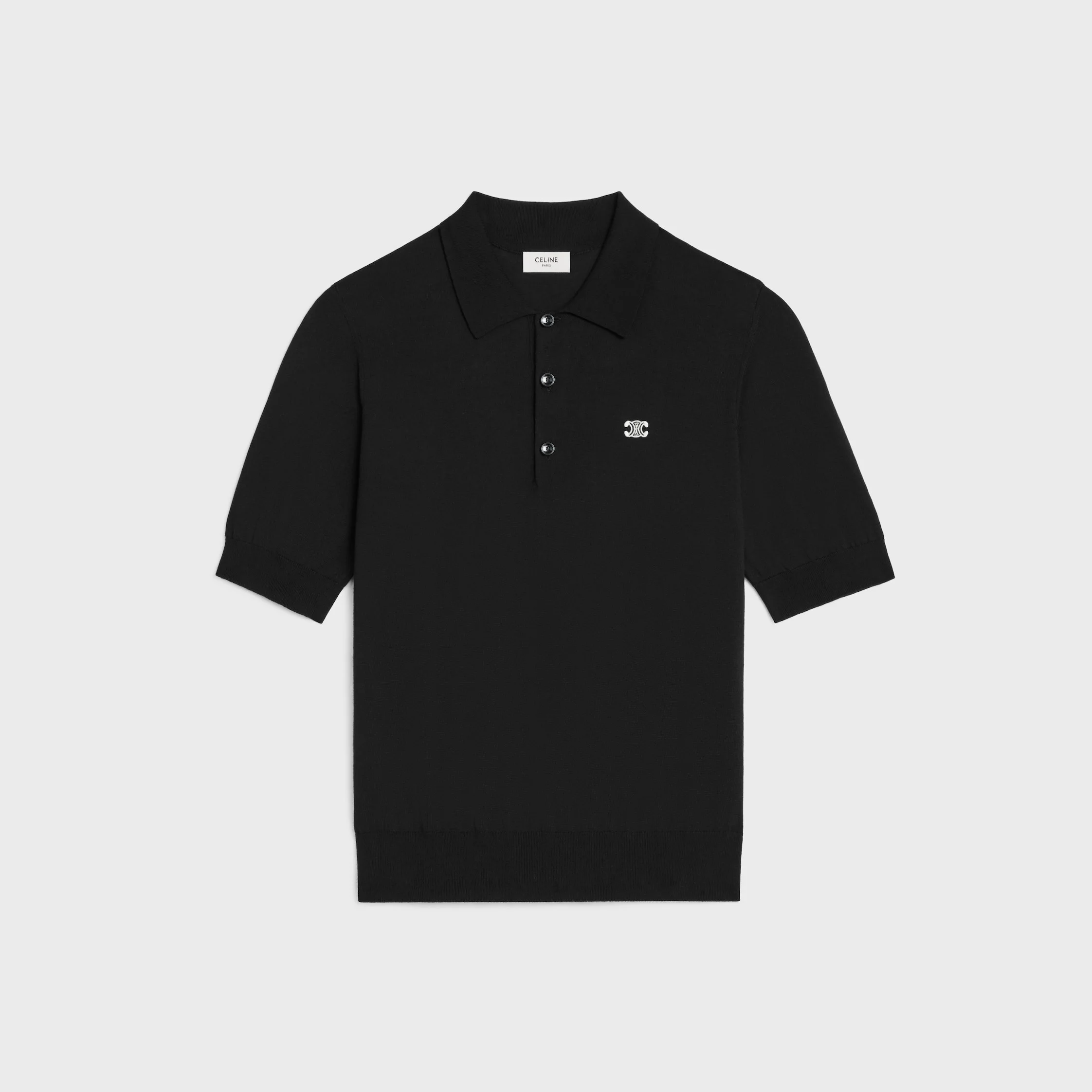 triomphe polo in fine cotton - 1