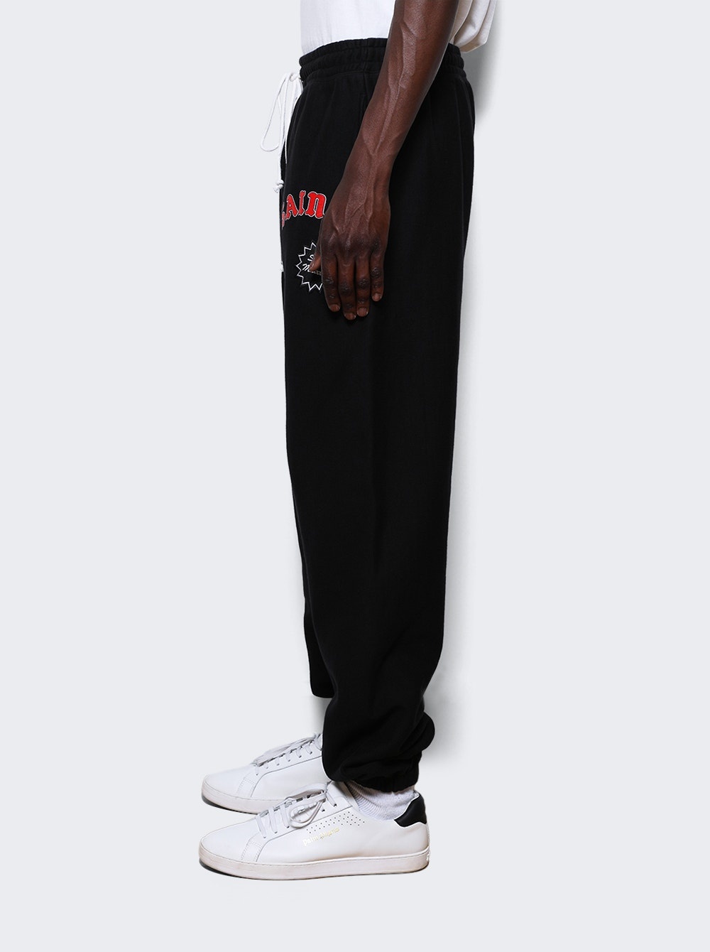 Graphic Sweatpants Black - 4