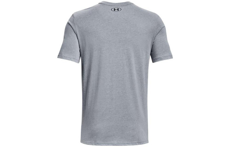Under Armour Under Armour Project Rock Brahma Bull Short Sleeve T-shirt 'Grey Black' 1371214-035 outlook