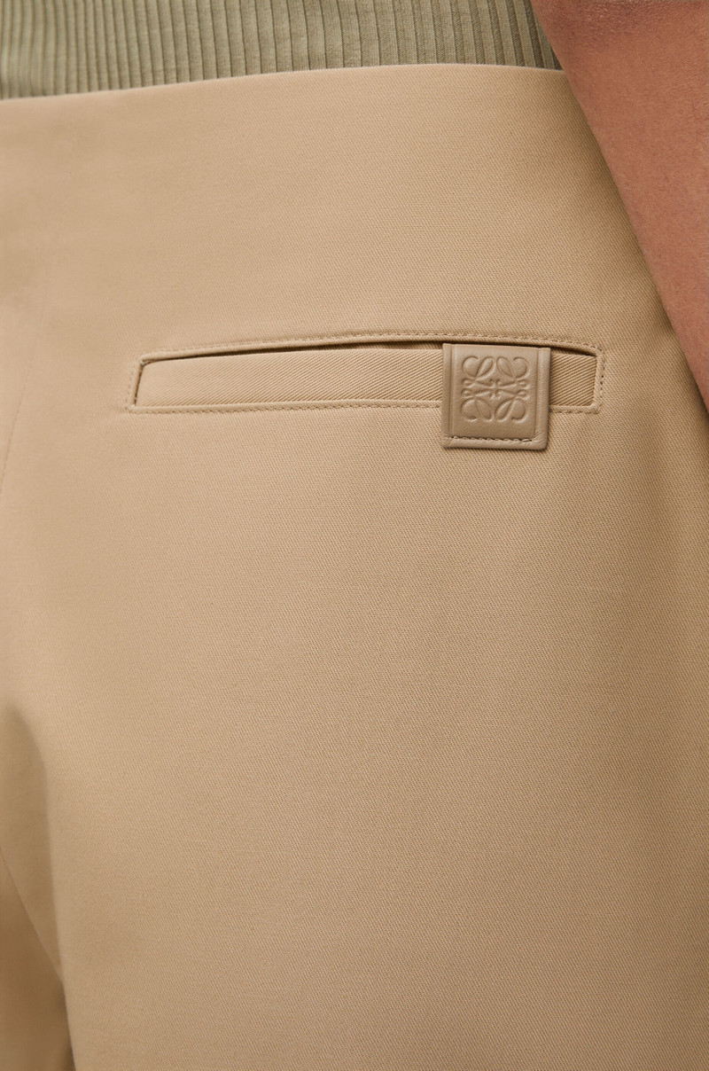 Pleated shorts in cotton 5