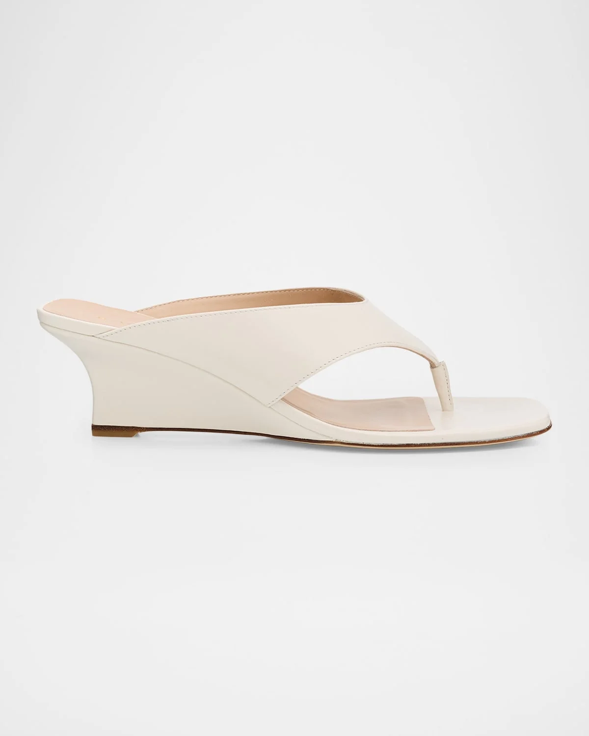 50mm Vinnie Leather Thong Sandals - 1