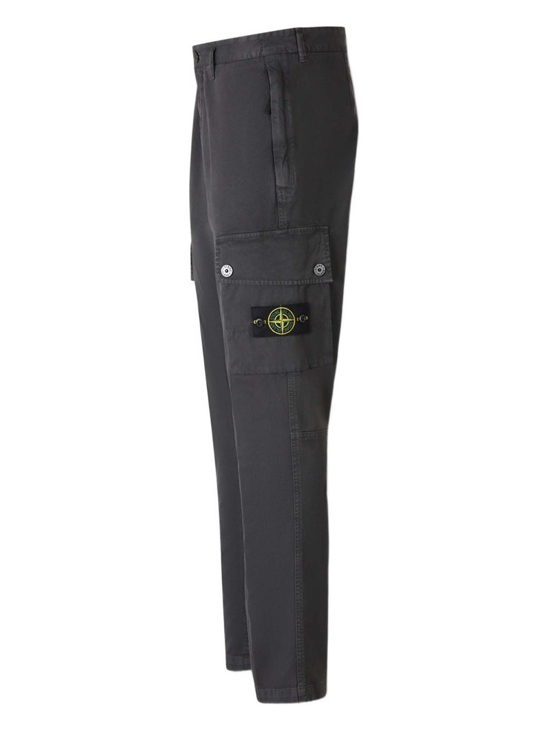 twill tapered pants 3