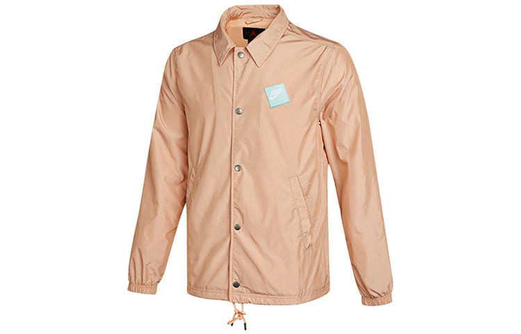 Air Jordan Letter Printing Sports Jacket  'Pink' CZ4825-805 - 2