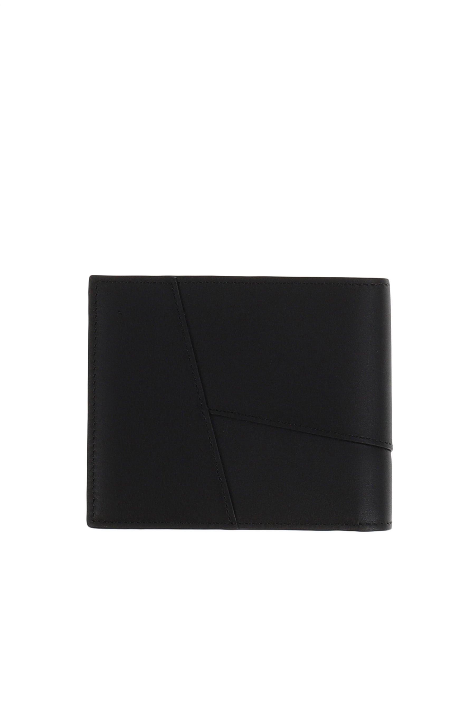 PUZZLE EDGE BIFOLD COIN WALLET / BLK - 2
