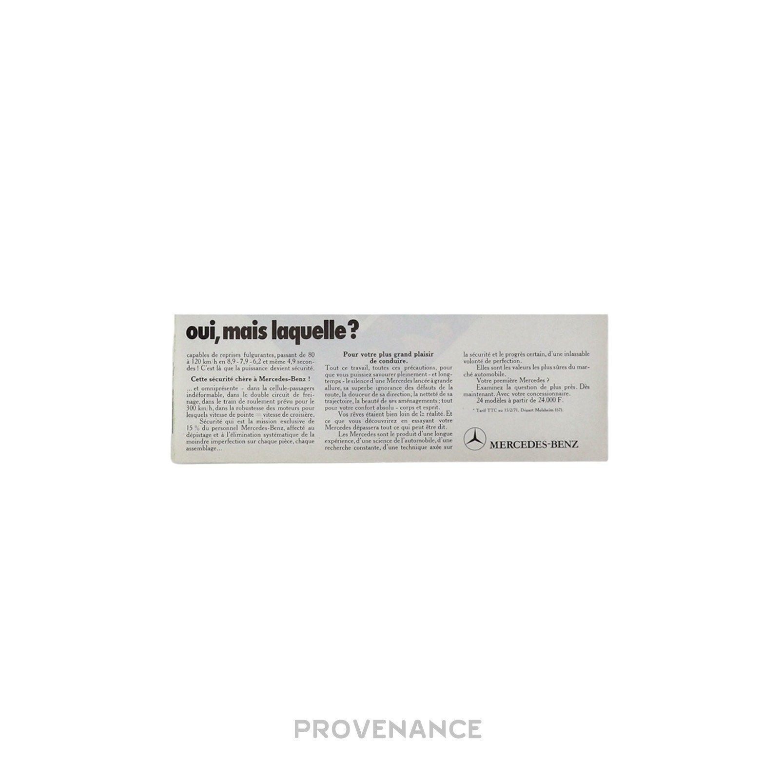 Mercedes-Benz - Mercedes-Benz Antique Vintage Newsprint Ad - Lookout - 7