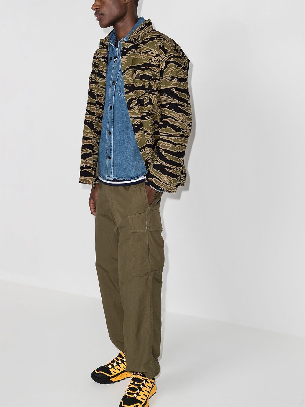 x Tim Lehi Tigercamo shirt jacket - 5