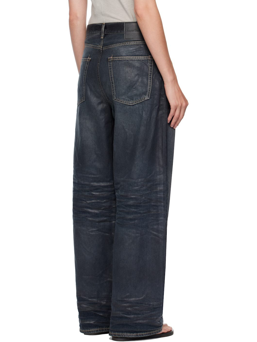 Black Loose Fit 1981 Jeans - 3