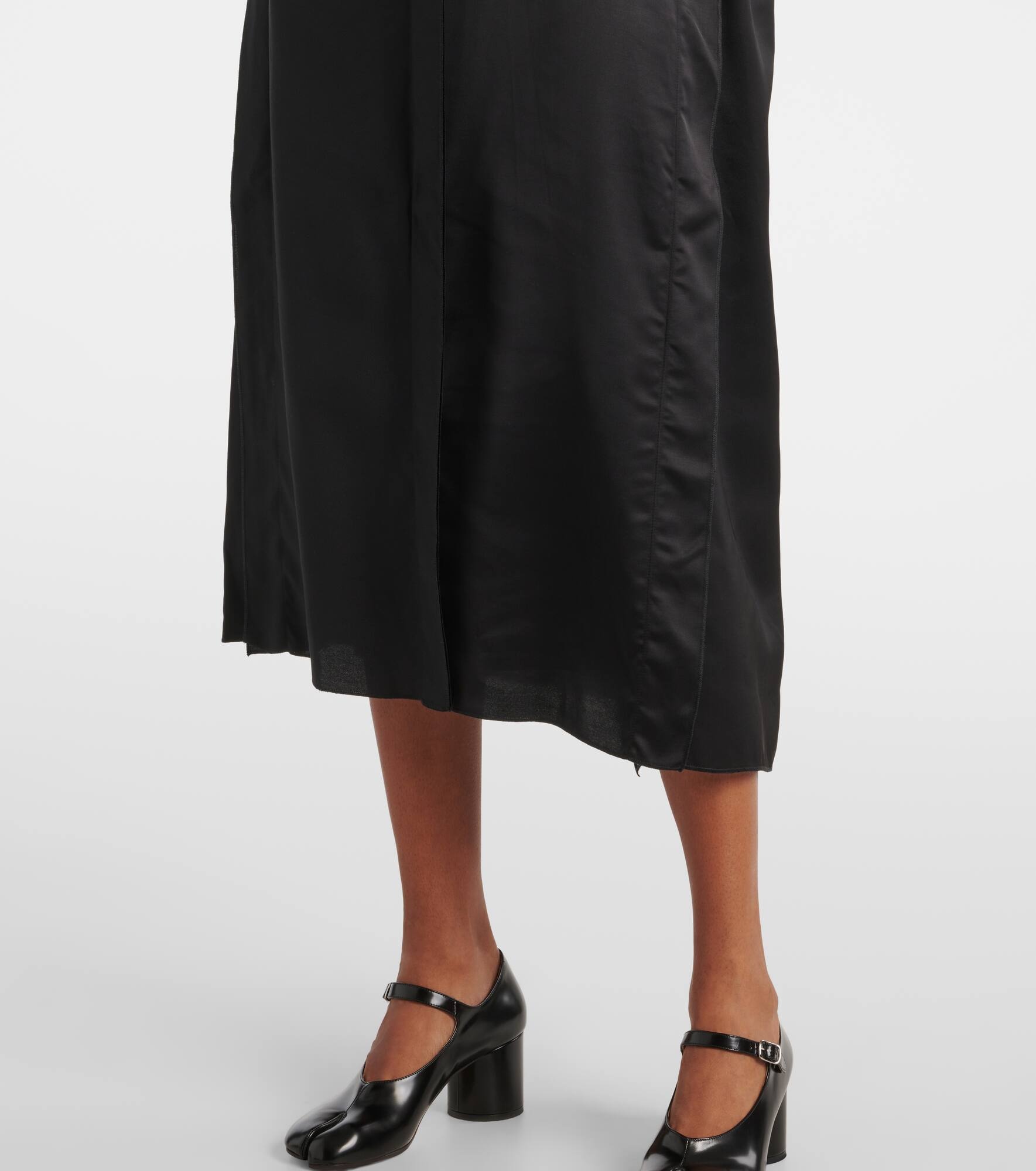 Gathered midi dress - 5