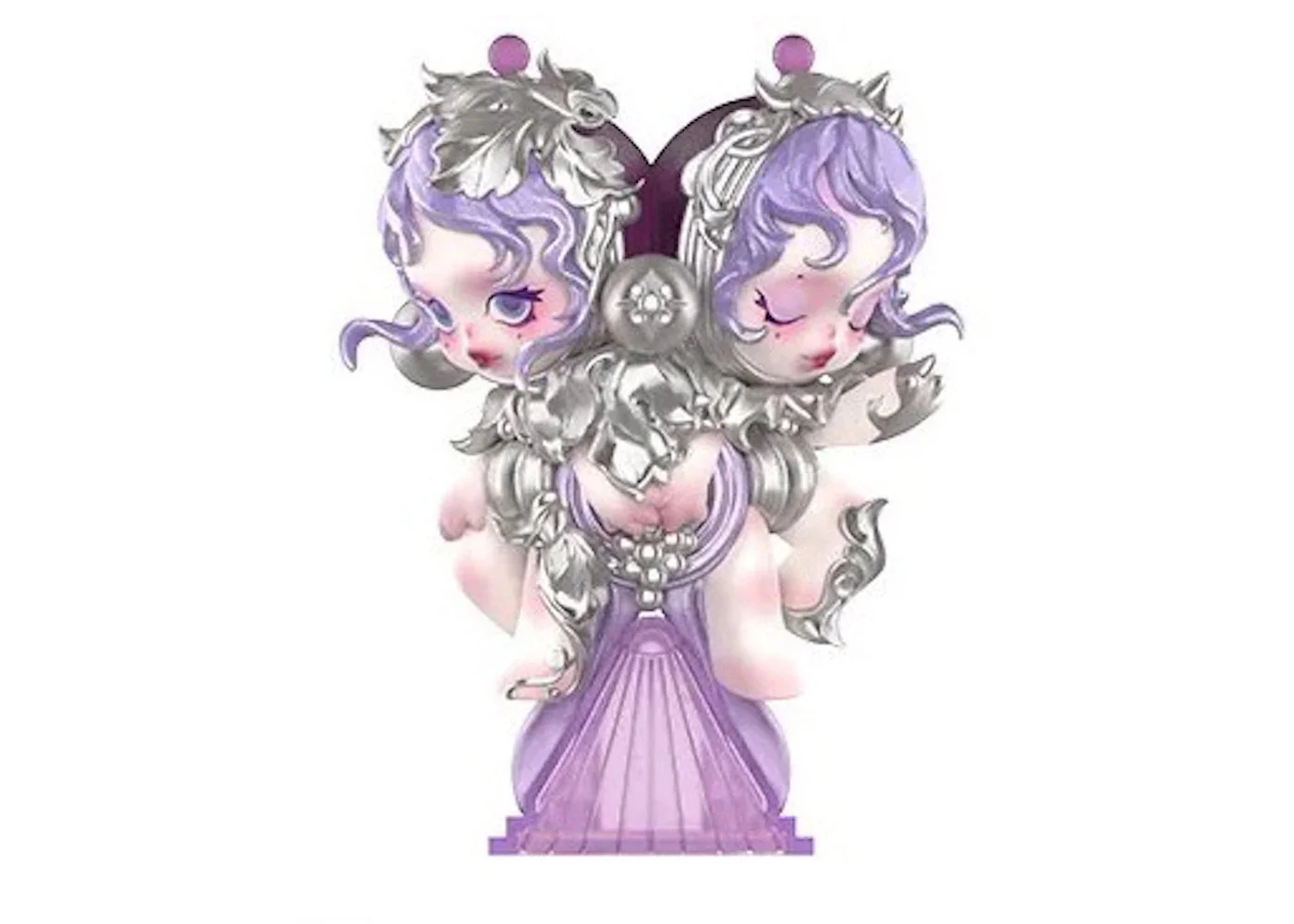 Pop Mart Skullpanda The Feast Begins Series The Grape Scissors Figure - 1