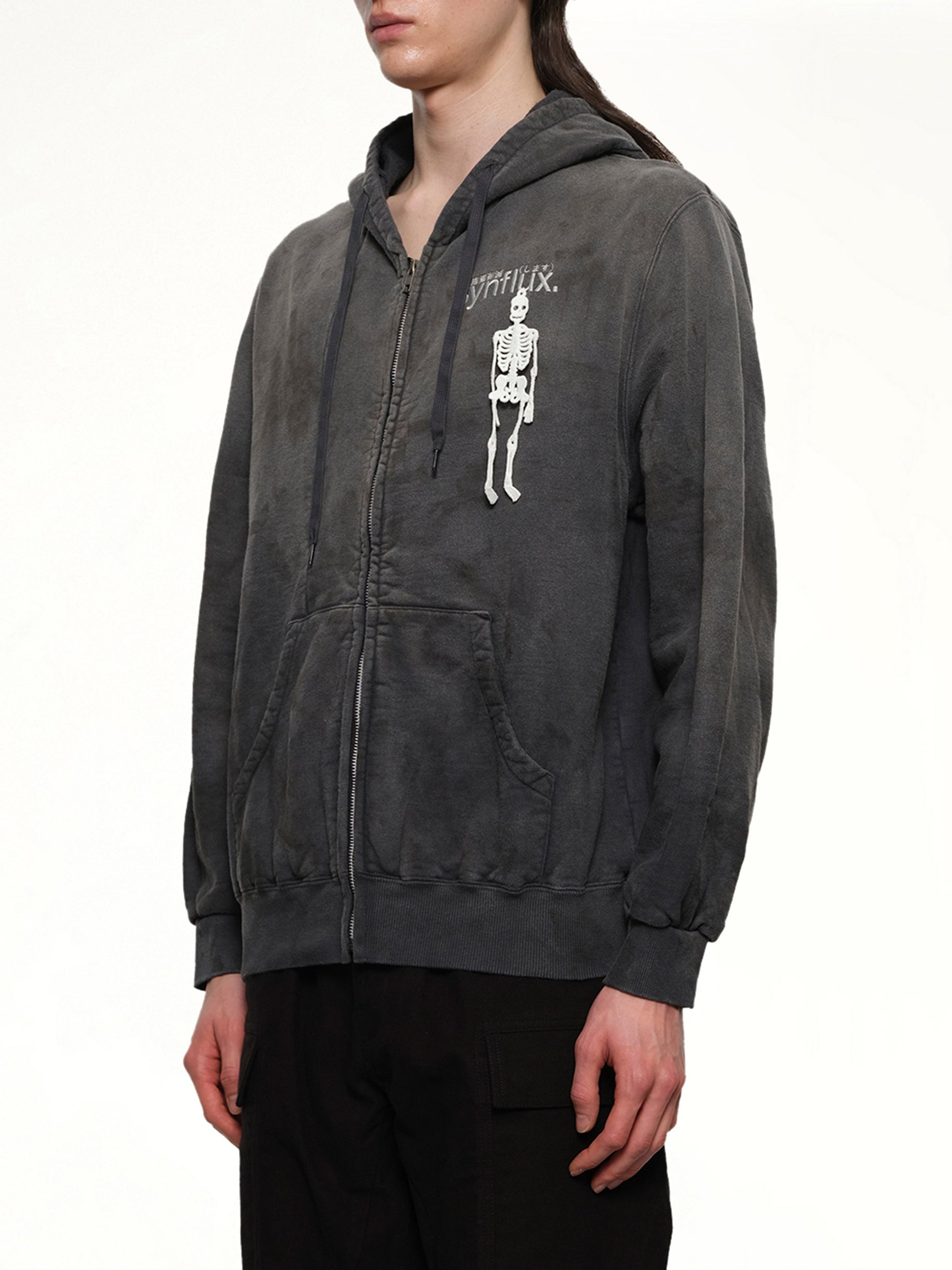 Waste-Reducing Algorithm Hoodie in Black - 3