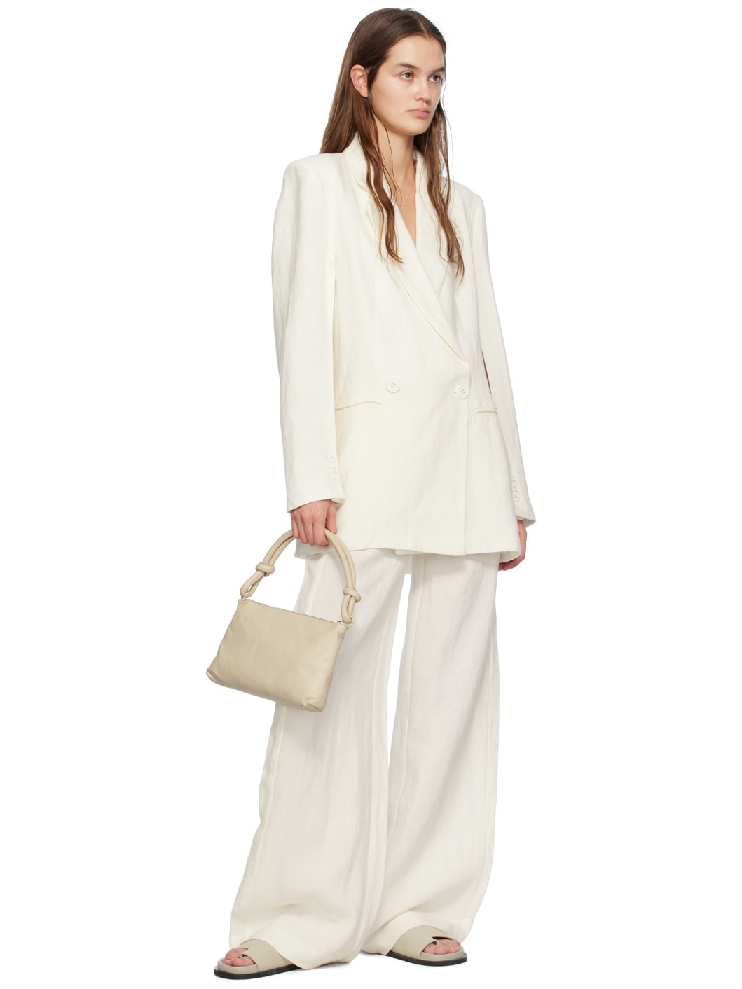 Off-White Knotted Baguette Bag - 4