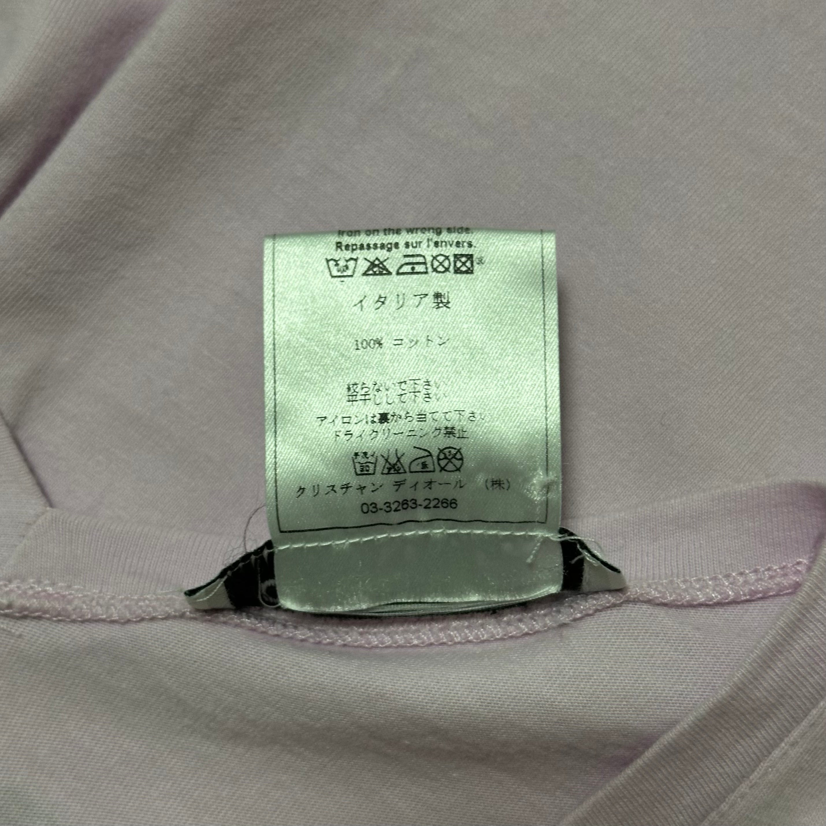 CHRISTIAN DIOR Fall Winter 2003 "J'ADORE DIOR" V-neck T-Shirt - 6