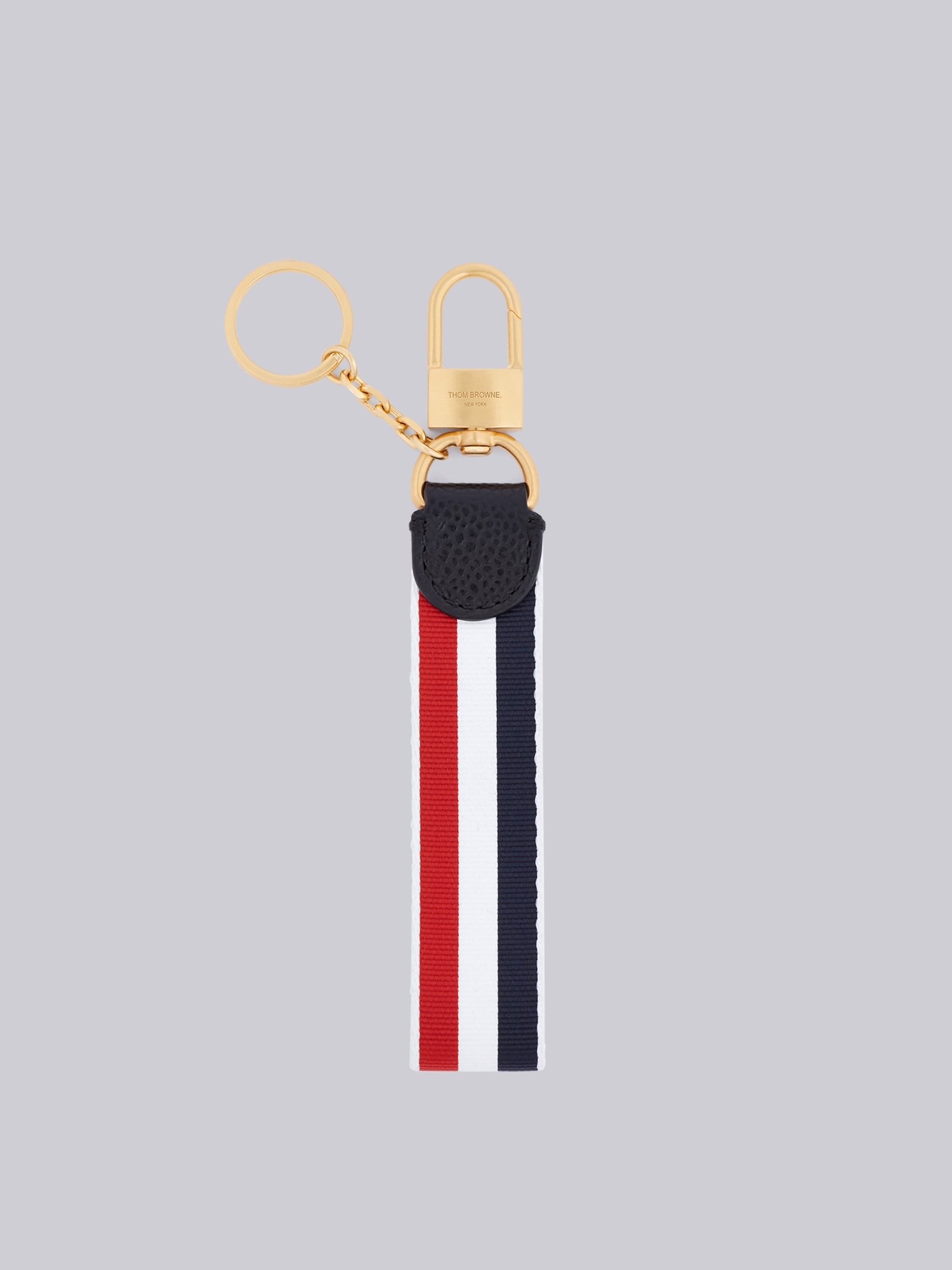 Brass Twill-edged Keyring - 1