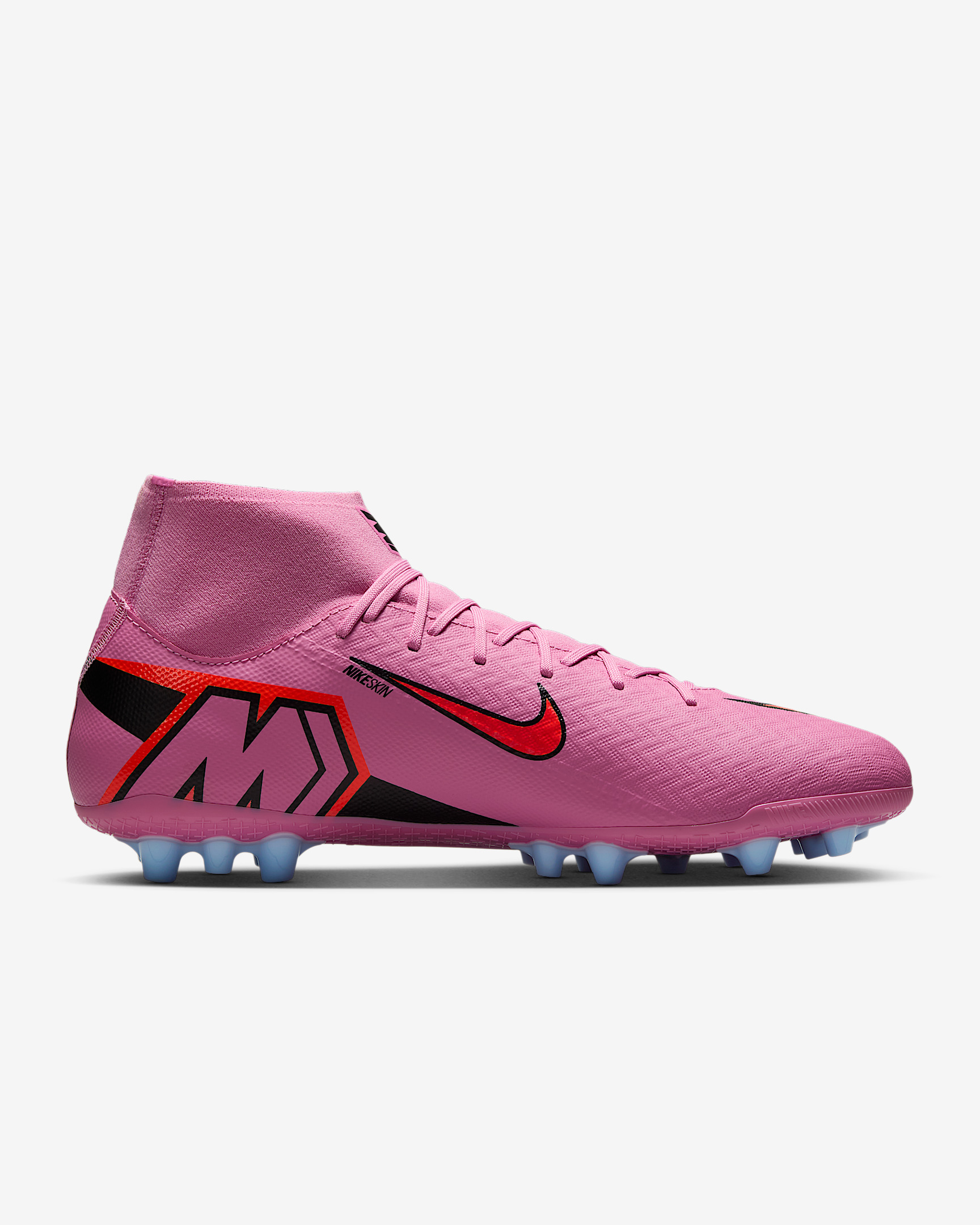 Nike Mercurial Superfly 10 Academy Artificial-Grass High-Top Soccer Cleats - 3