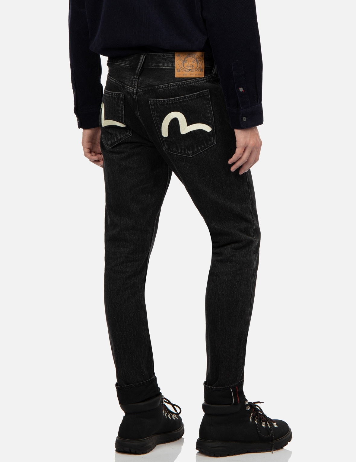 SEAGULL EMBROIDERY CARROT-FIT JEANS #2017 - 7