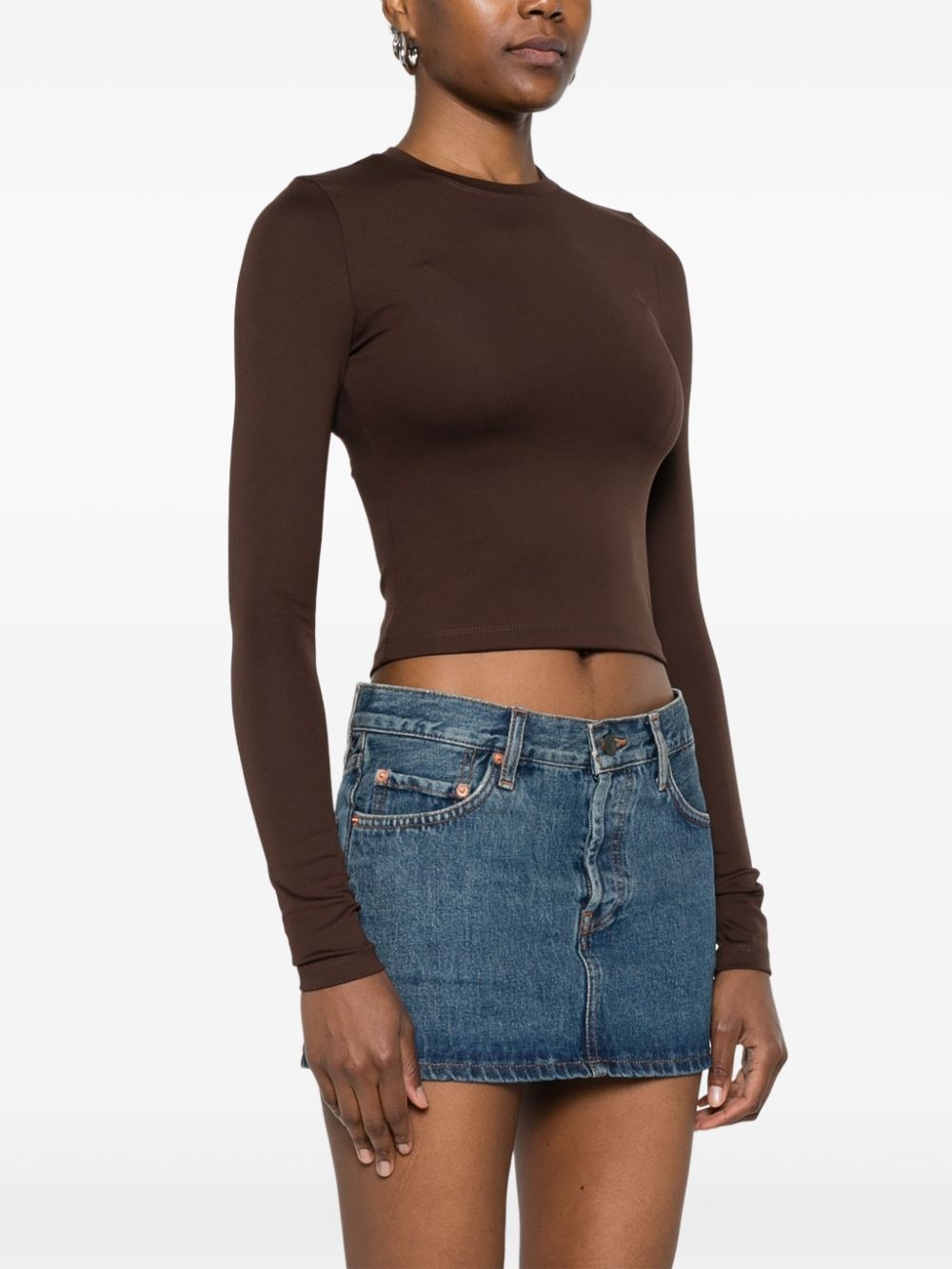 cropped T-shirt - 3